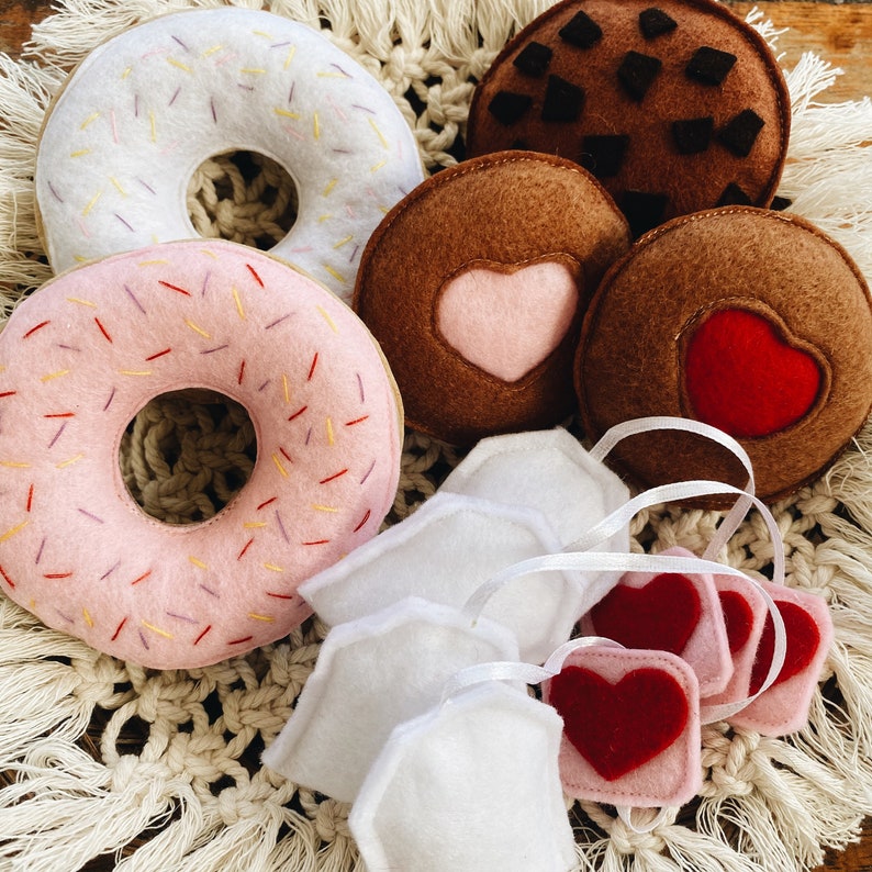 Küchenspiel Filz-Donut-Set