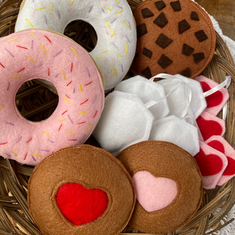 Küchenspiel Filz-Donut-Set