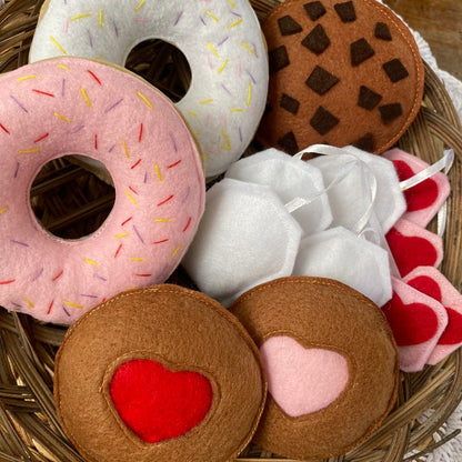 Küchenspiel Filz-Donut-Set