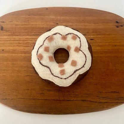 Filz-Donut-Set – 5-teiliges Spielzeugessen