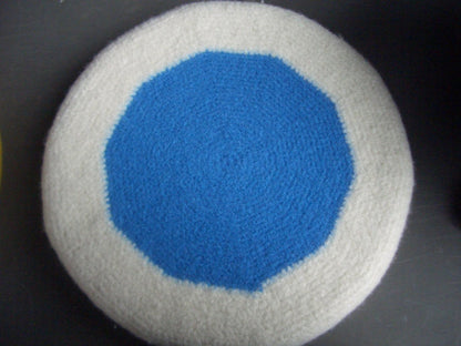 Filzkissen Sitzkissen rund 40 cm, Farben zur Wahl