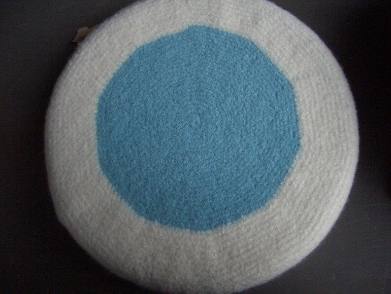 Filzkissen Sitzkissen rund 40 cm, Farben zur Wahl