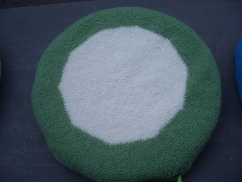Filzkissen Sitzkissen rund 40 cm, Farben zur Wahl