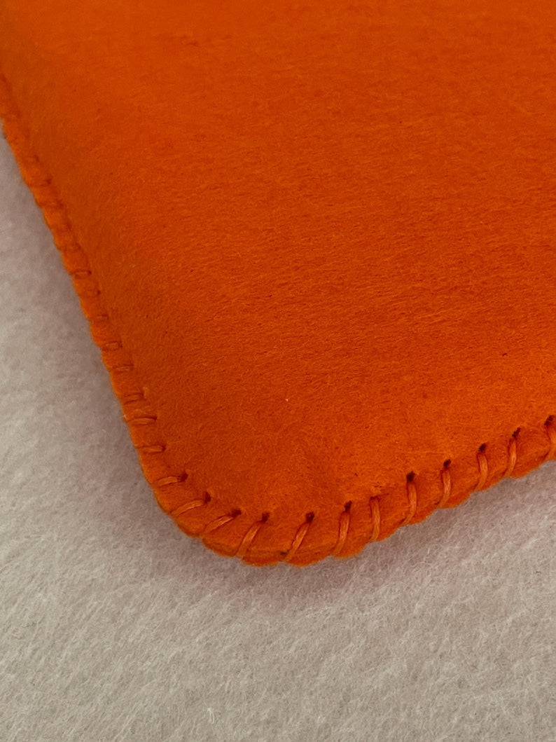 Handgenähtes Filzkissen Stuhlkissen Sitzkissen Quadratisch 3mm Filz 20mm Schaumstoffkern 26mm Gesamtdicke