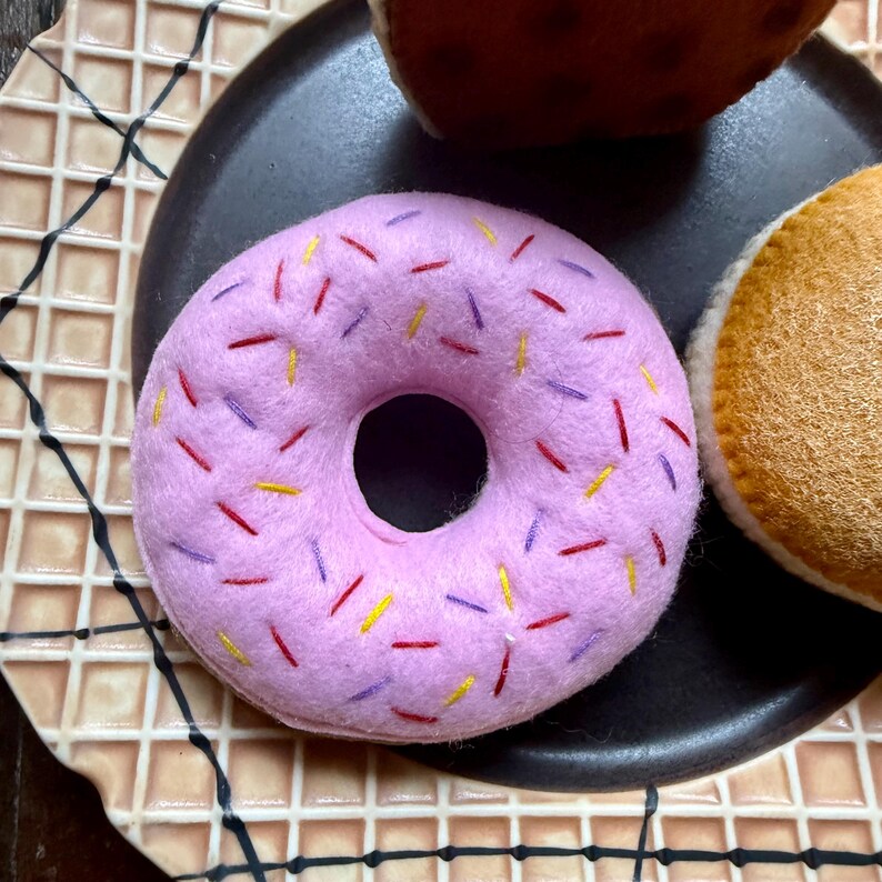 Filz Spielessen Set - Donuts, Berliner & Schokorolle