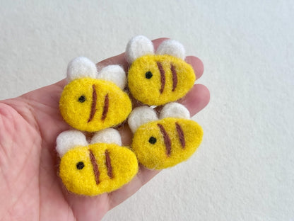 Nadelgefilzte Honig Biene Mini Insekt DIY Handwerk
