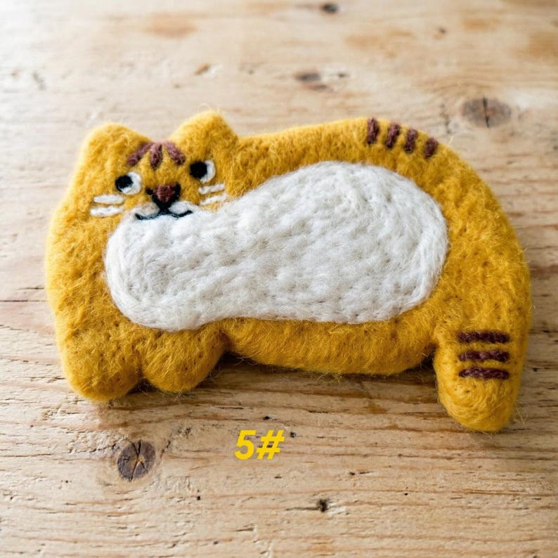Filzuntersetzer mit Katzenmotiv – Katzenmotiv, Wohnaccessoires