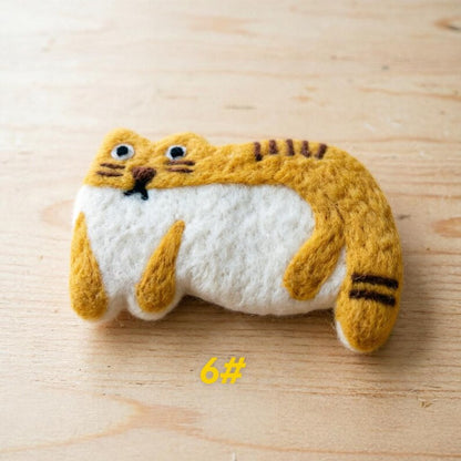 Filzuntersetzer mit Katzenmotiv – Katzenmotiv, Wohnaccessoires
